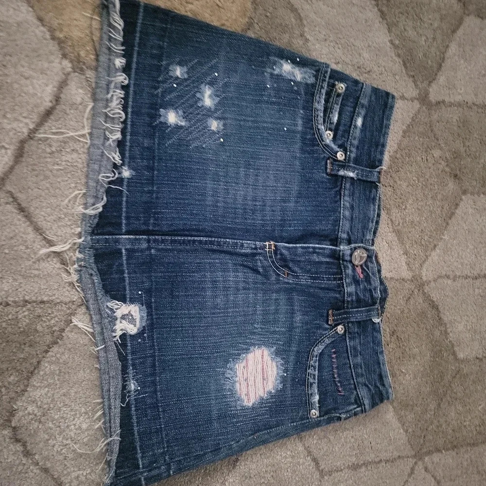 AEO jean skirt